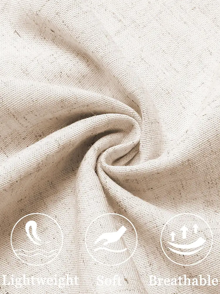 Men's Casual Linen Blend Shorts