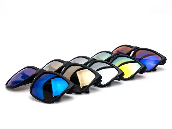 12-Pack Sport Burnt Mirror Assorted Outdoor Sunglasses