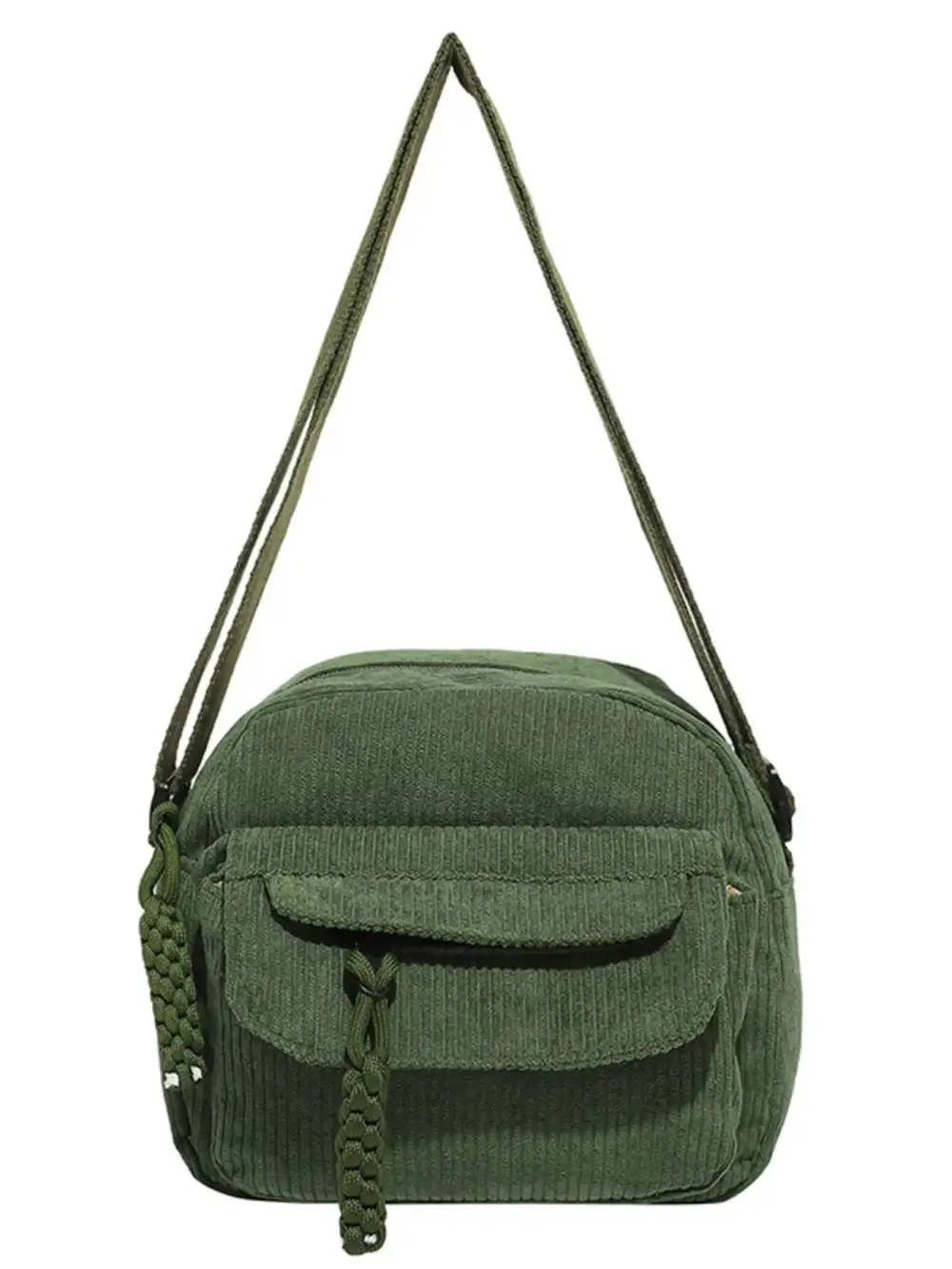 Corduroy Crossbody Bag