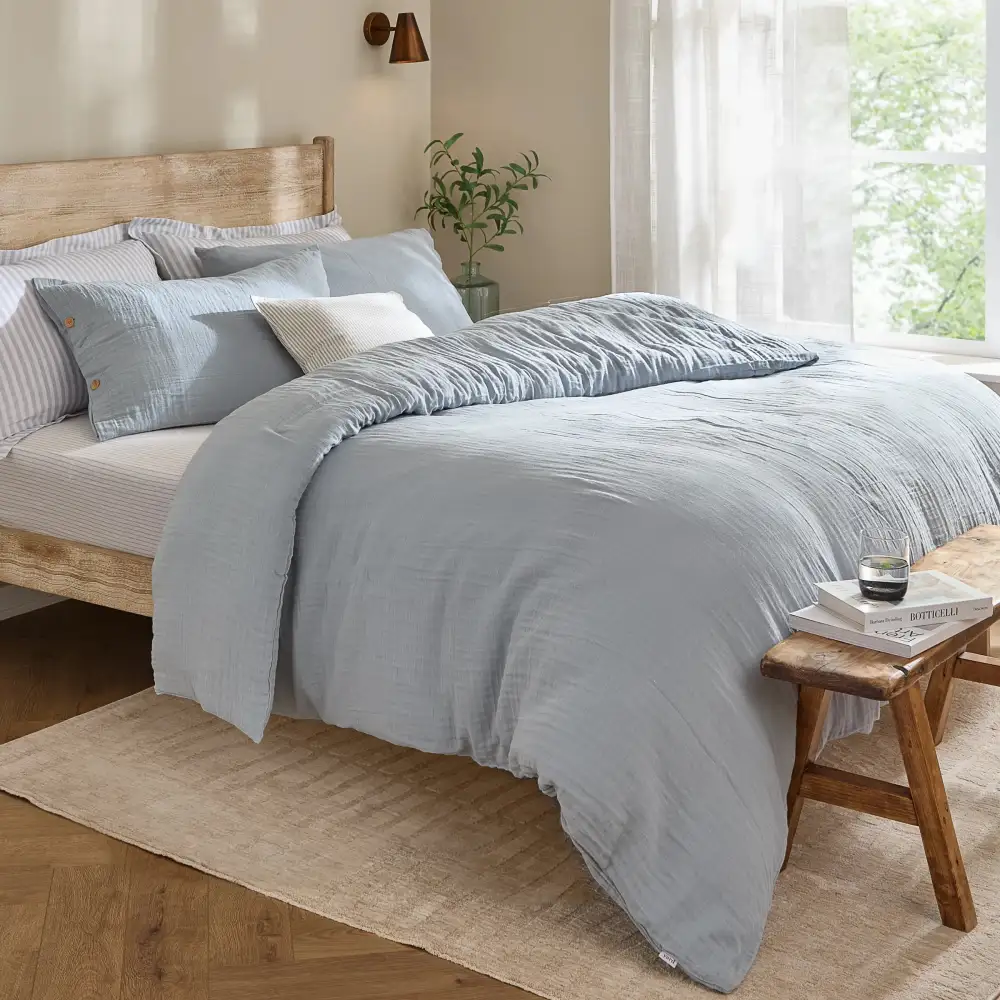 Balanced Bedroom Printed Cotton Duvet Cover Set