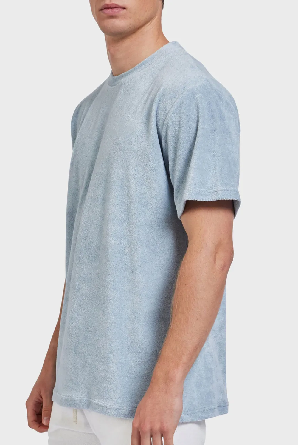 Short Sleeve Striped Crew Neck Tee