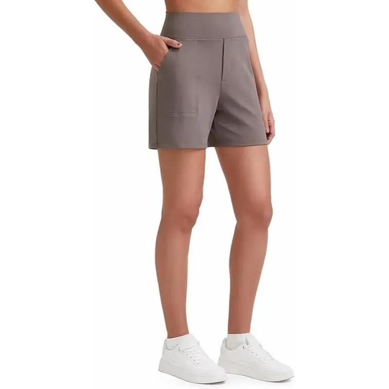 🔥Hot Sale💥-Women's High-Waisted Yoga Shorts🔥12-Pack- Only $32