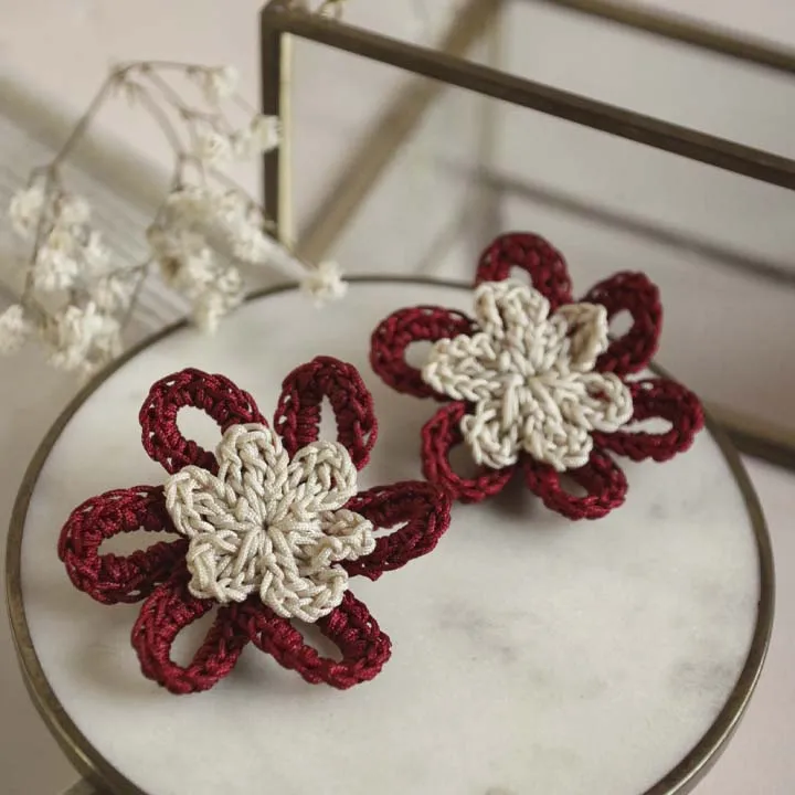 Minimal Cherry Blossom Earrings