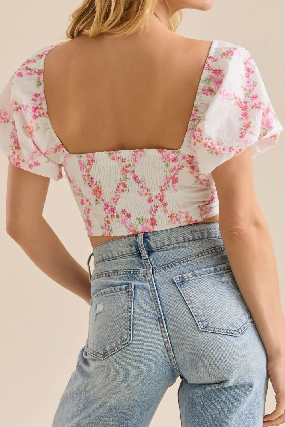 Floral Corset Top