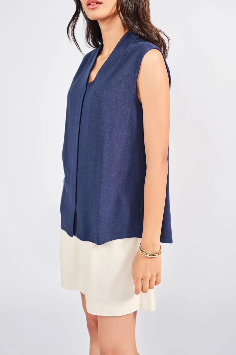 V-Neck Casual Style Top