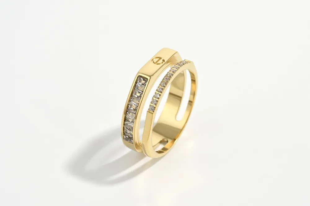 Fine-Line Minimal Everyday Fashion Ring