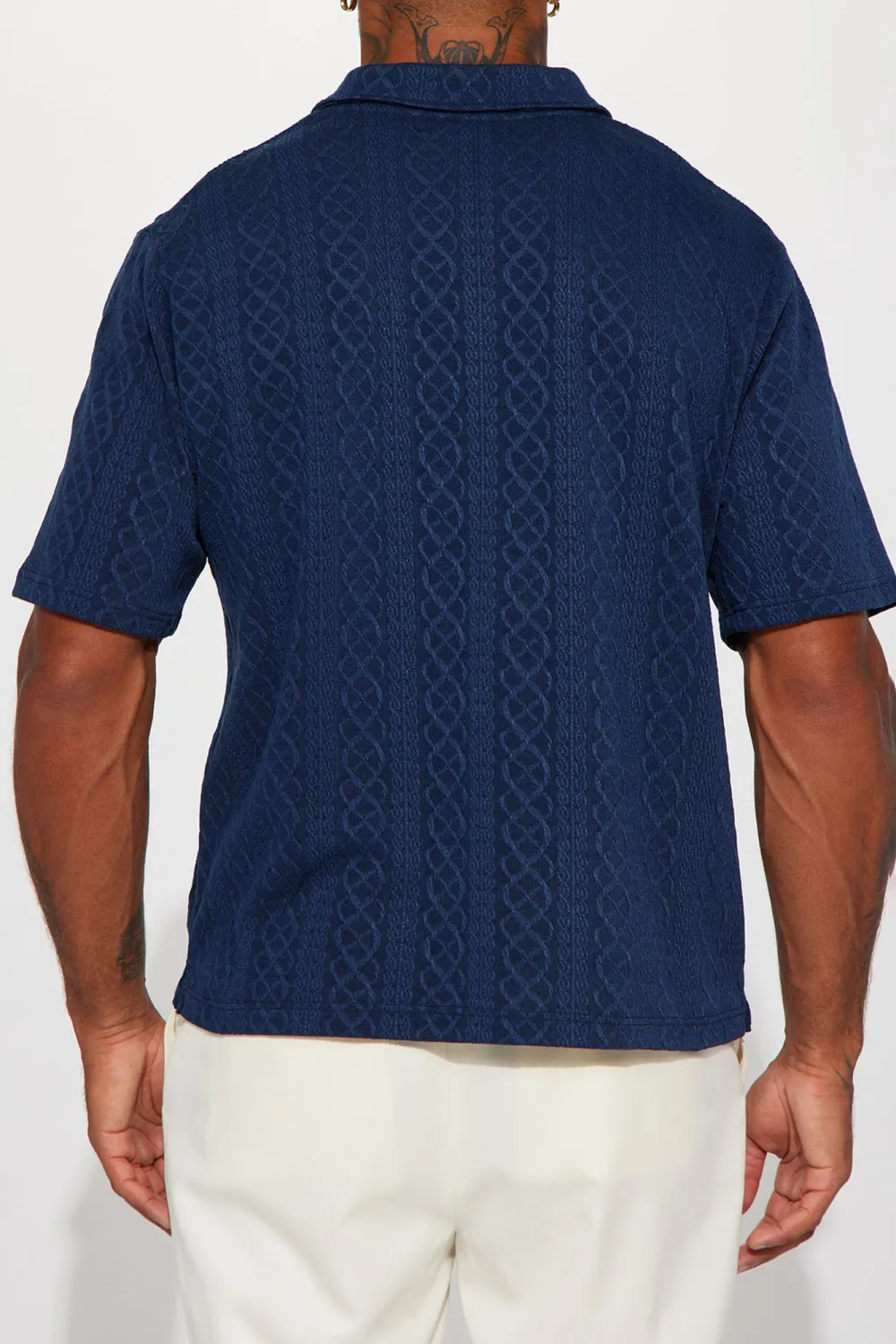 Solid Color Short Sleeve Polo