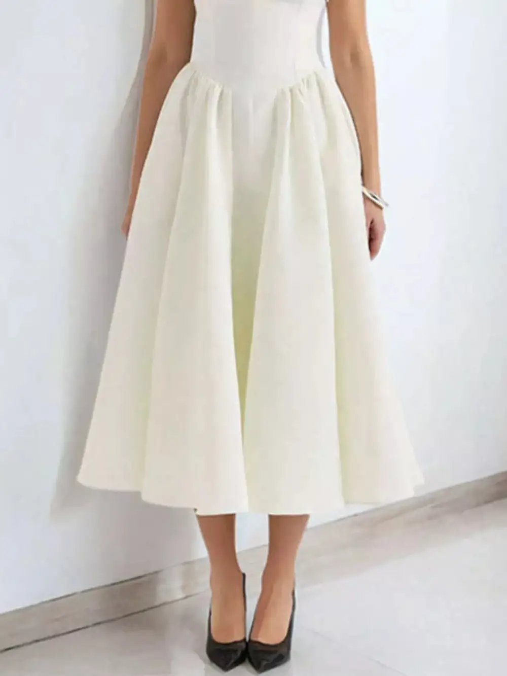 Cap Midi Dress