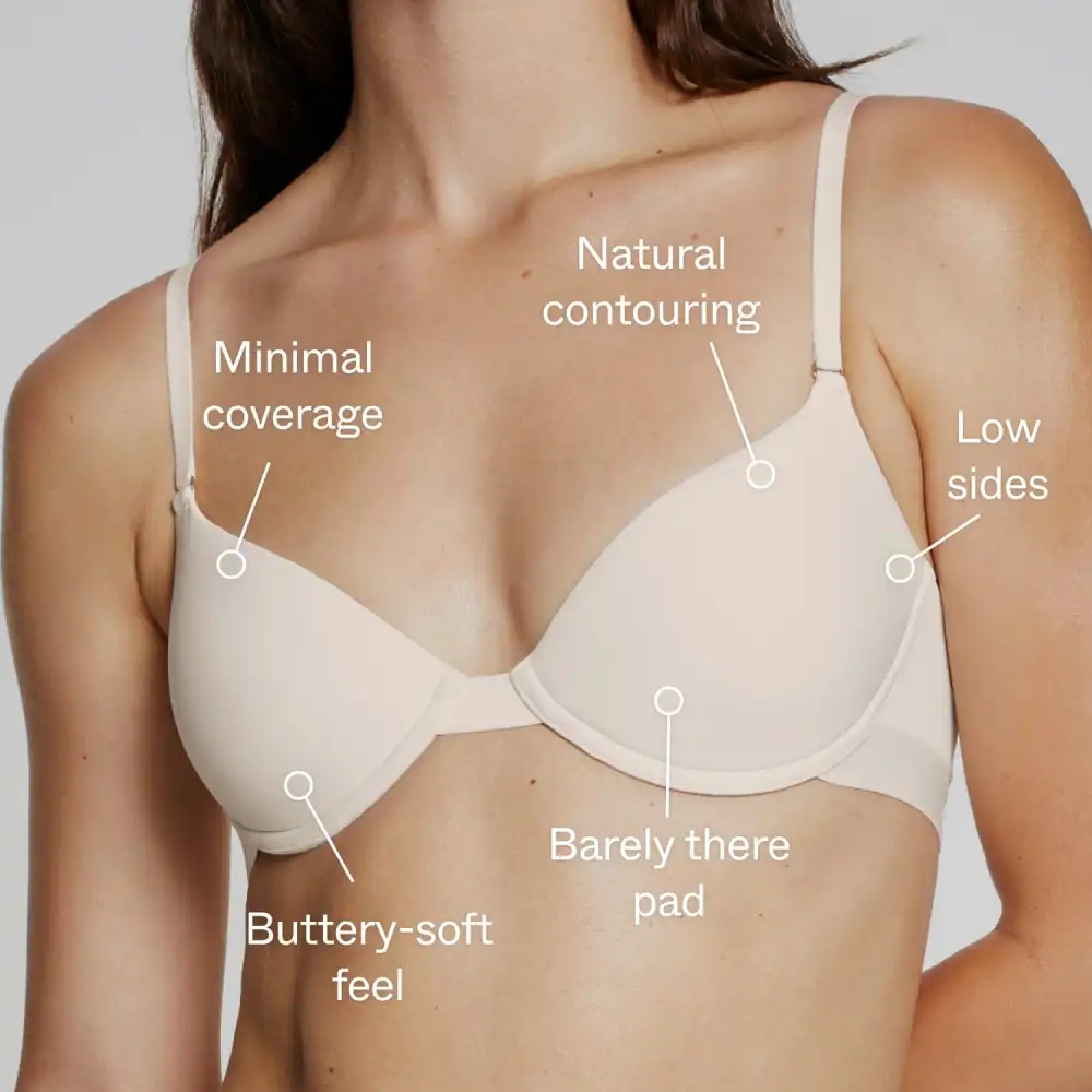 Demi T-Shirt Bra Buff