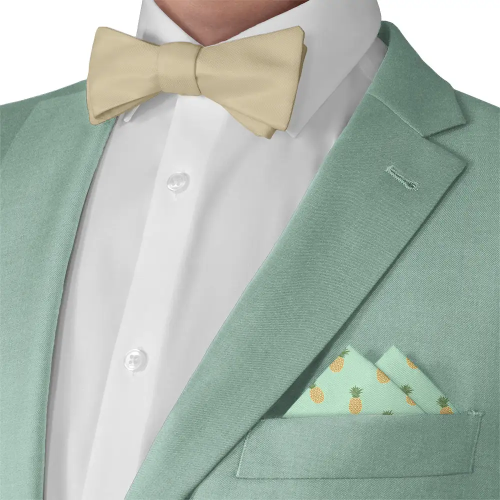 Versatile Neat Novelty Food And Drink Motif Pocket Square