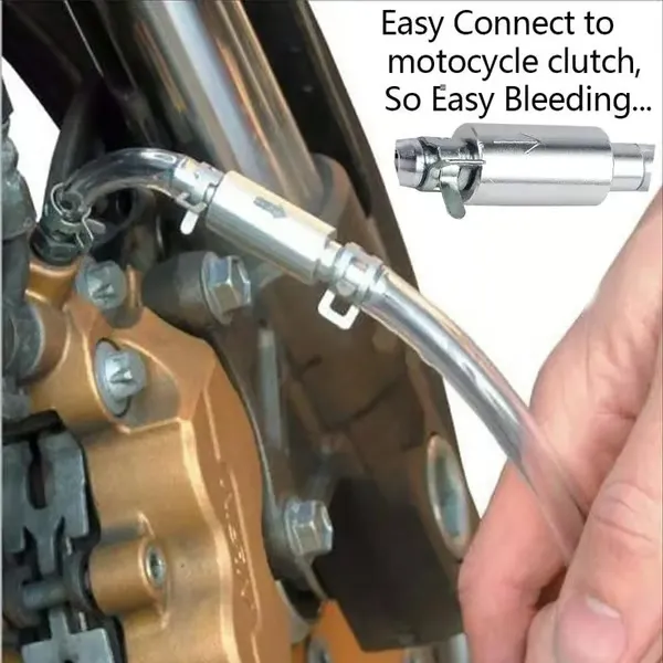 💥Brake Bleeder Hose - One Way Check Valve Tube Bleeding Tool Kit For Car Motorcyle Clutch