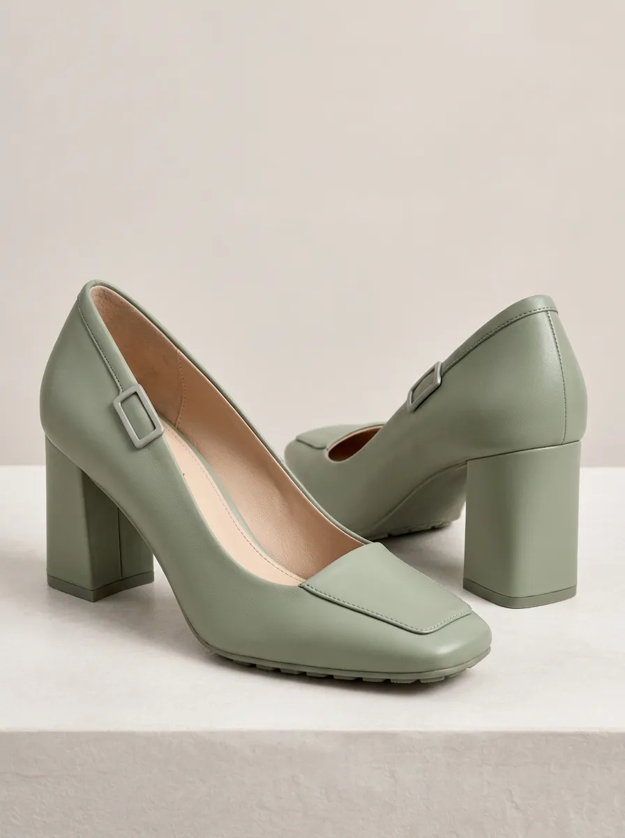 Women's Refined Square Toe Pumps