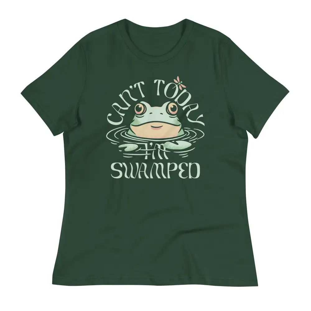 Can't Today I'm Swamped Women's Signature Tee