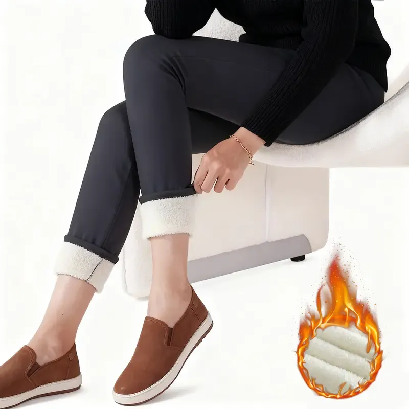 Women's Ultra-Warm Fleece-Lined Winter Leggings