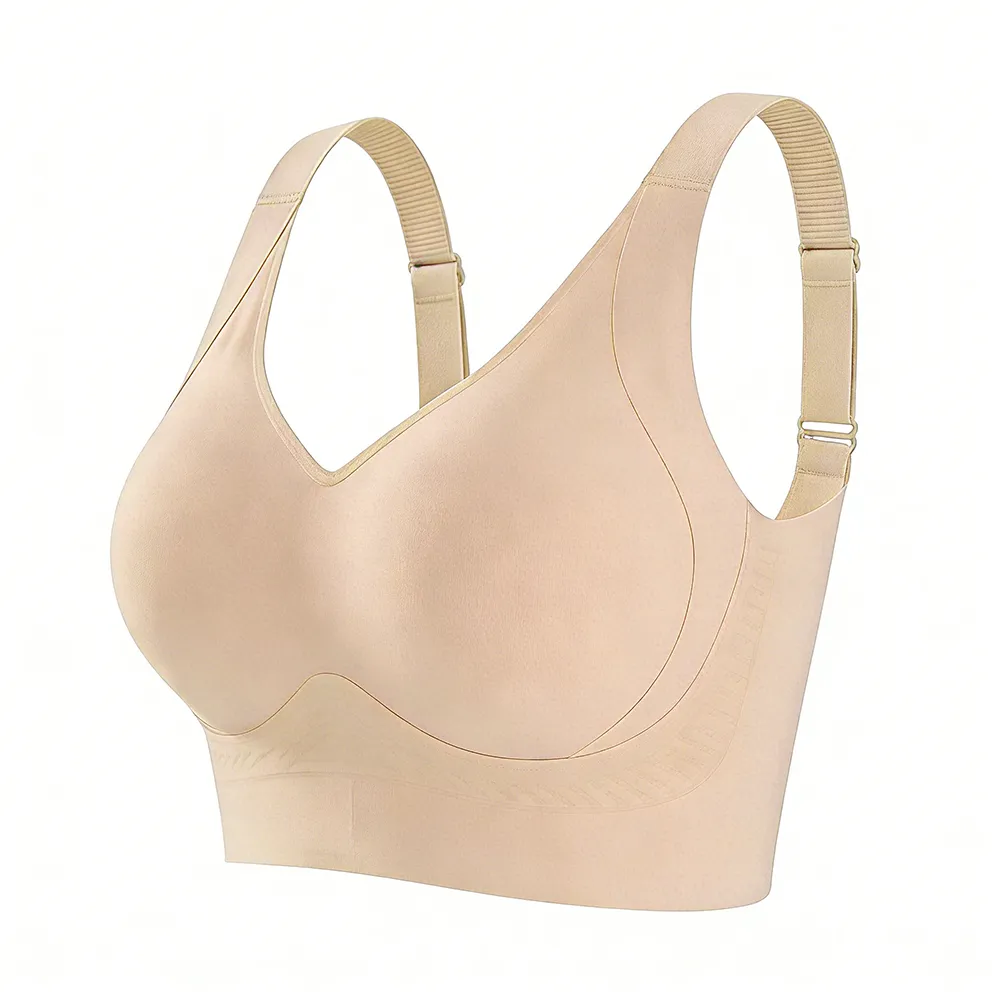 Plus Size Back Fat Smoothing Jelly Bra