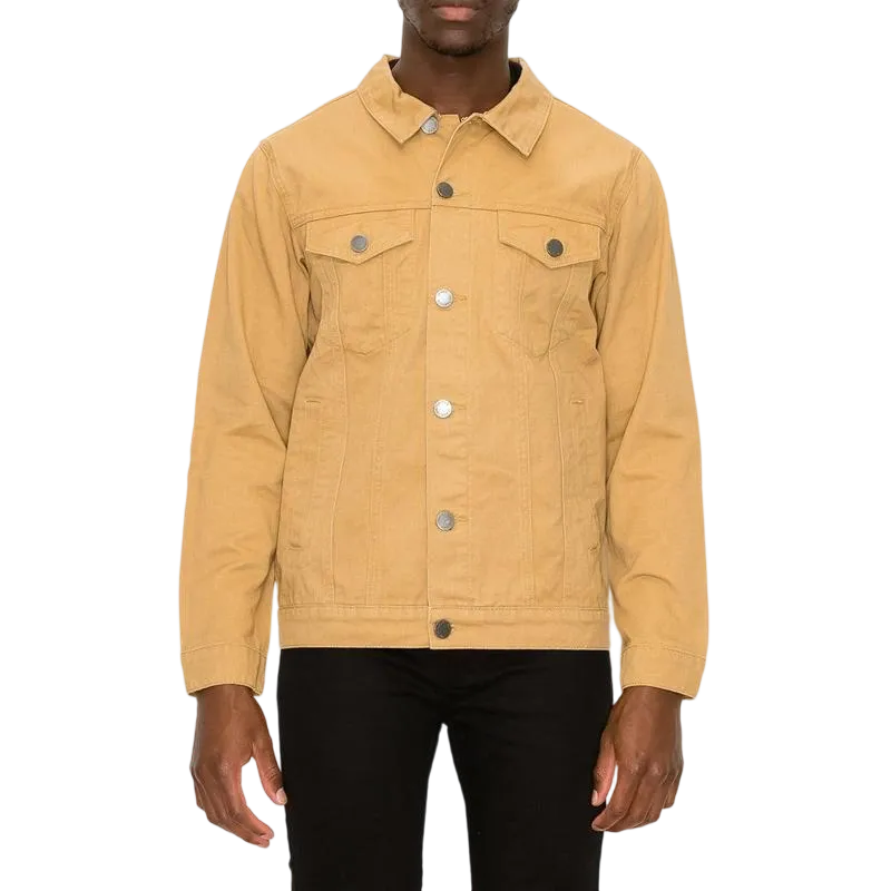 Essential Colored Denim Jacket