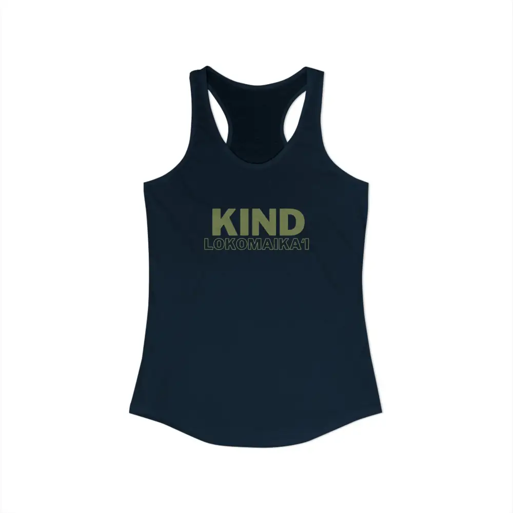 Kindness Wordmark Racerback Tank