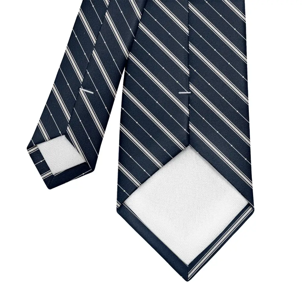 Refined Stripe Statement Necktie