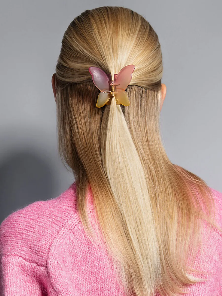 Gradient Butterfly Hair Claw