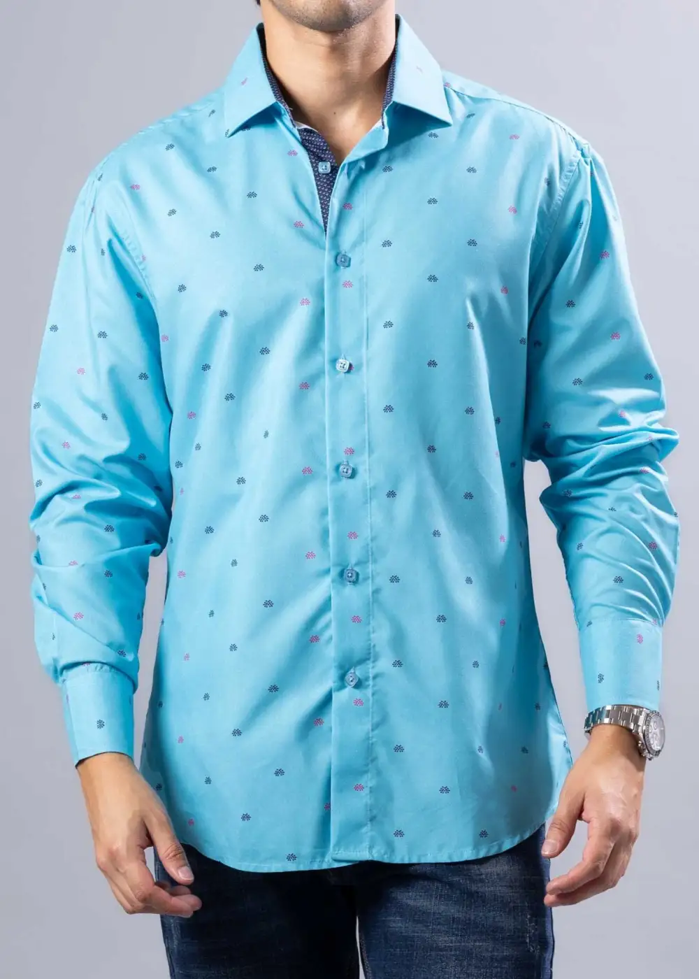 Palm Long Sleeve Button Shirt