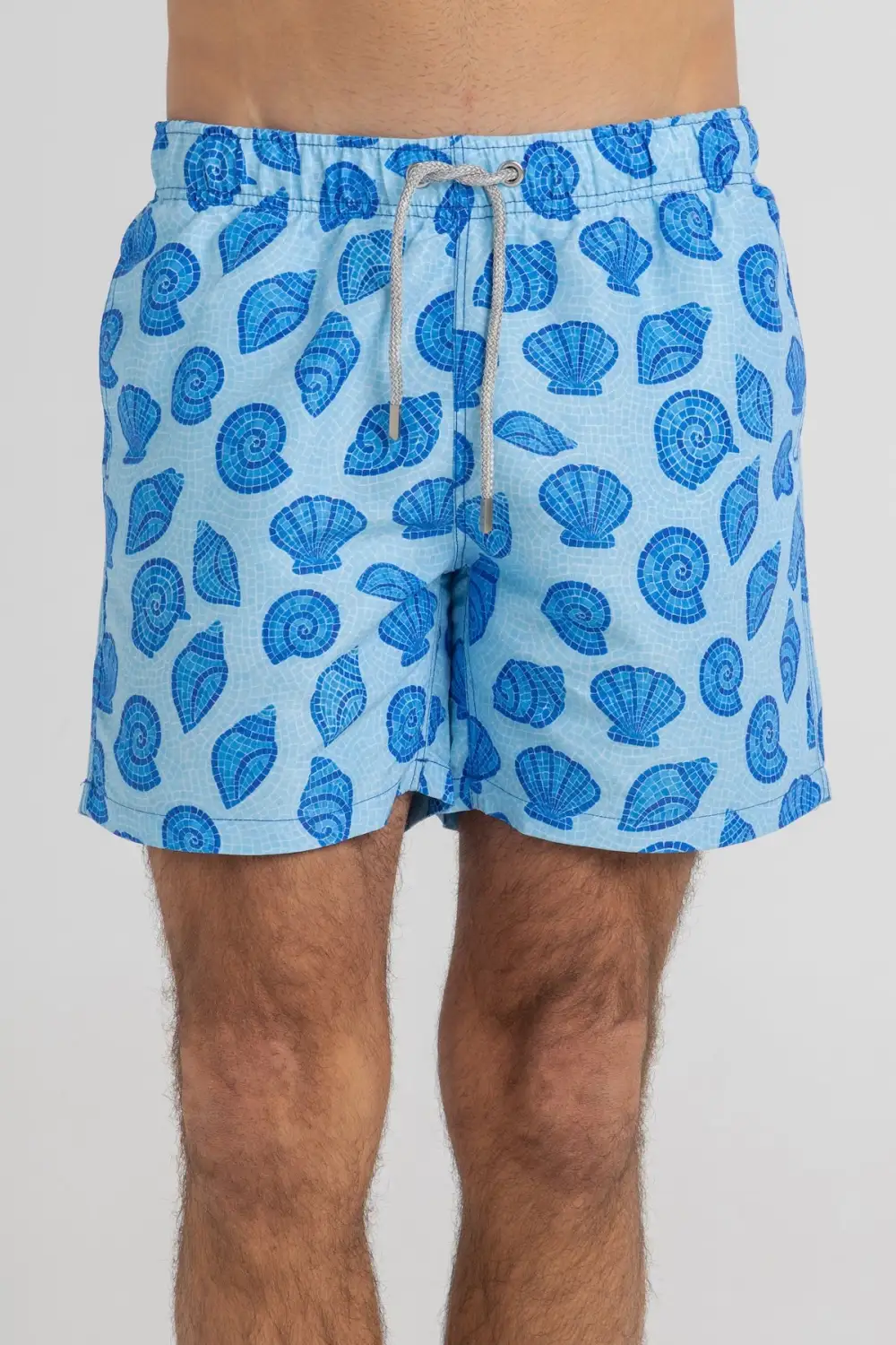 Mosaic Seashells Swim Shorts