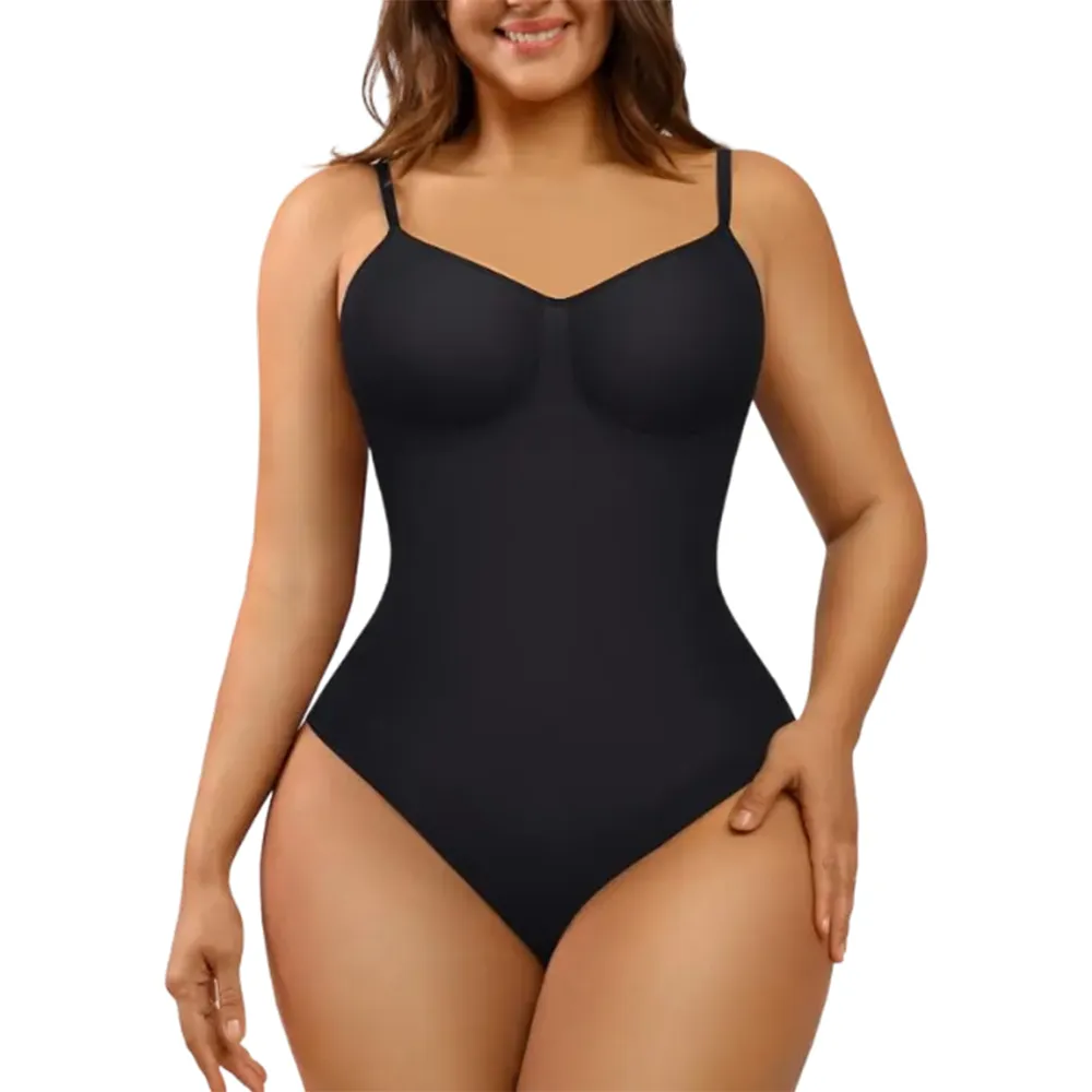 Women's Seamless Slimming Thong Bodysuit Jumpsuit