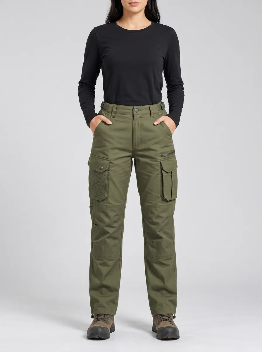Unisex Outdoor Utility Topographic Map Tactical Work Pants