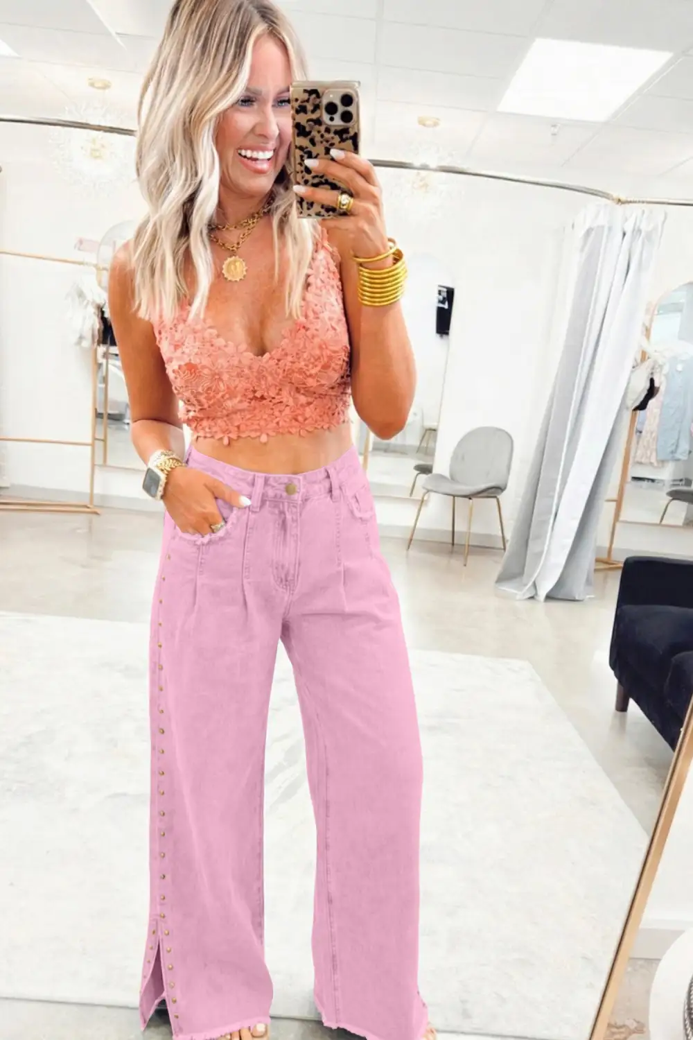 Loose Fit Denim Jeans