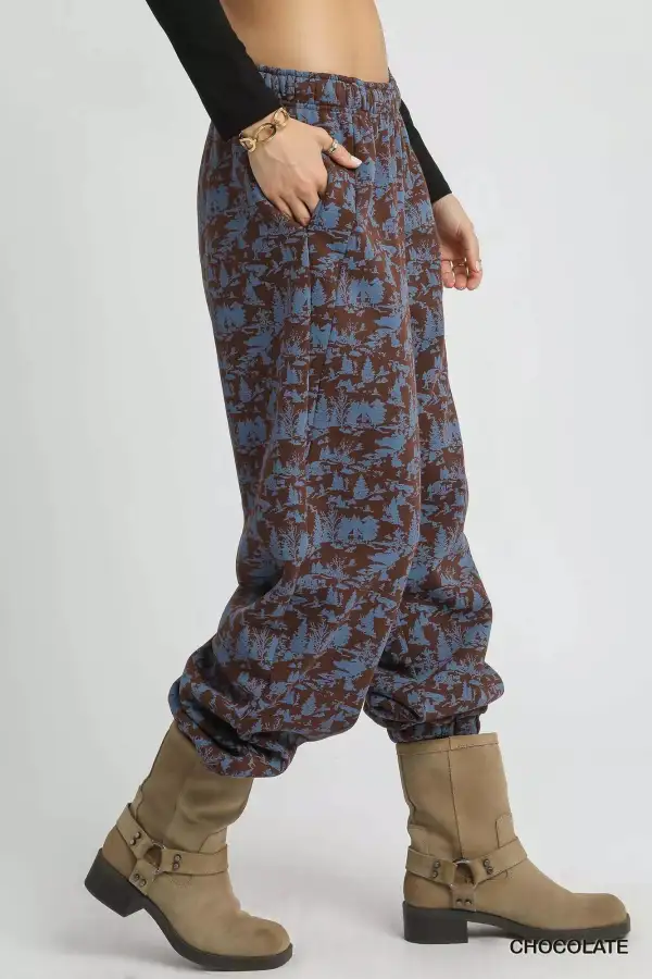 Tailored Drawstring Pocketed Sweatpants