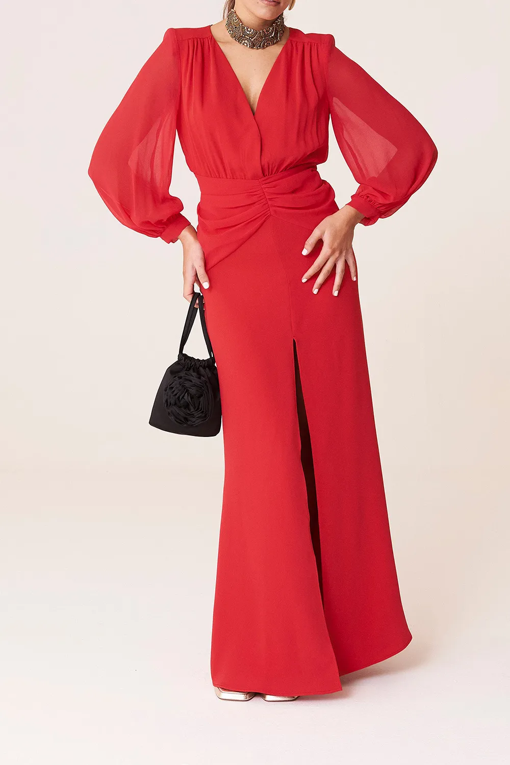 Women's V-neck Dress