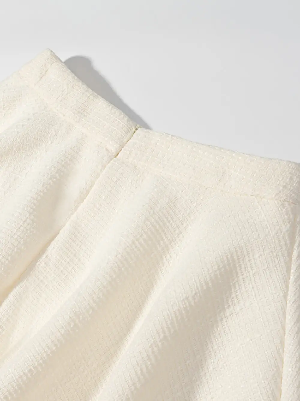 Natural Button Front Short Sleeve Coordinated Sets