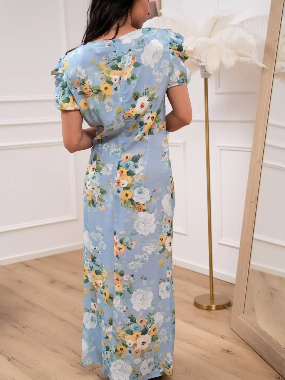 Hearth Maxi Ruched Dress