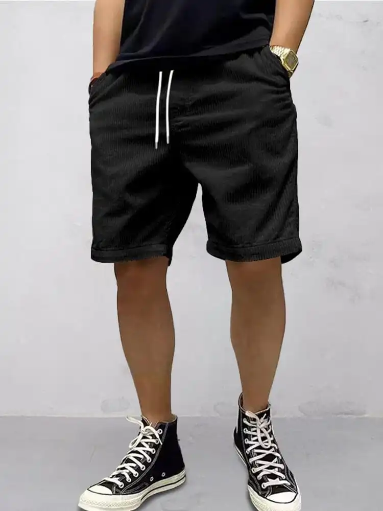 Men's Lightweight Casual Corduroy Shorts