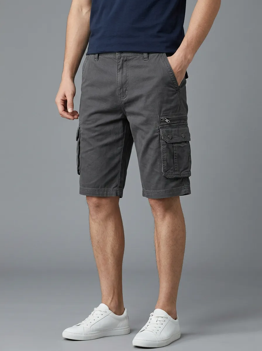Men's Everyday Roomy Fit Utility Cargo Shorts