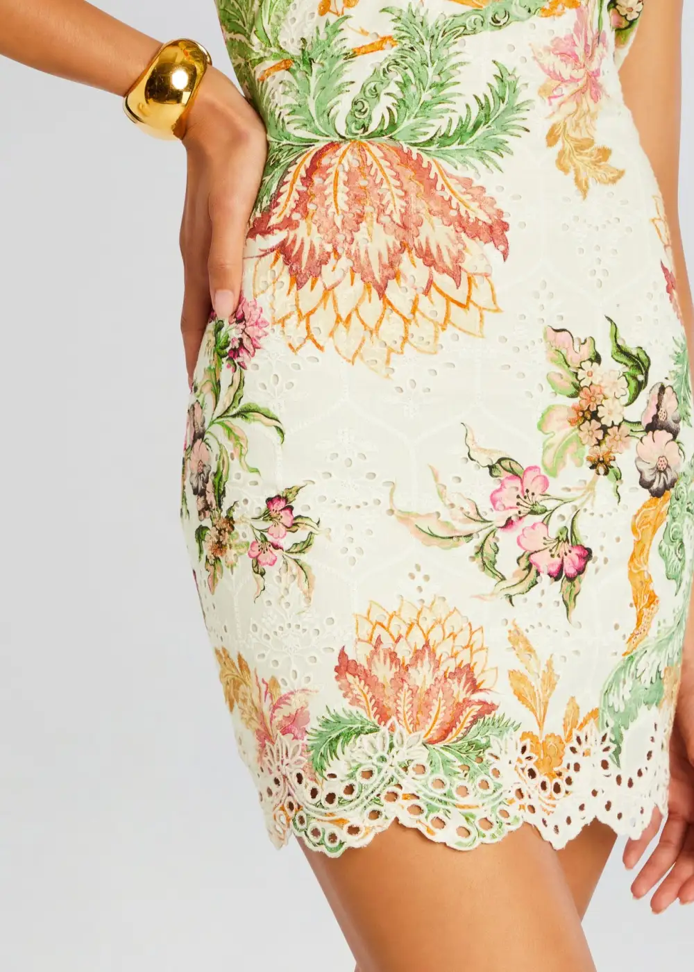 Colorful Halter Short Dress