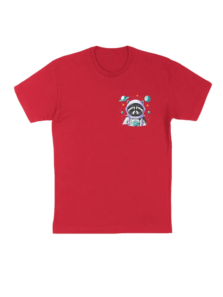 Cat Astronaut Print T-Shirt