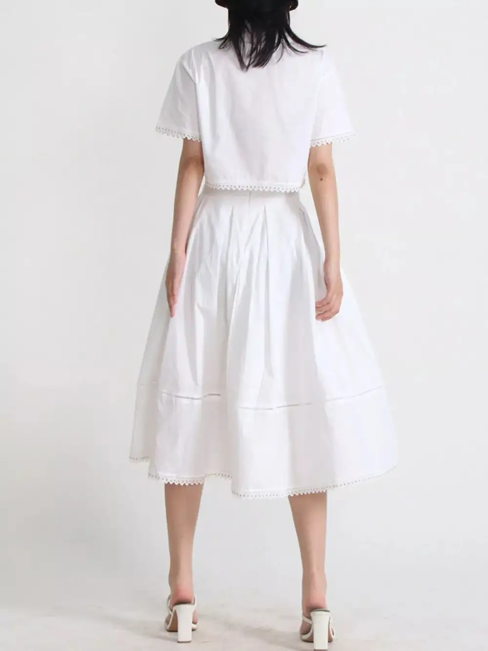Comfort Button Front Short Sleeve Coordinated Sets