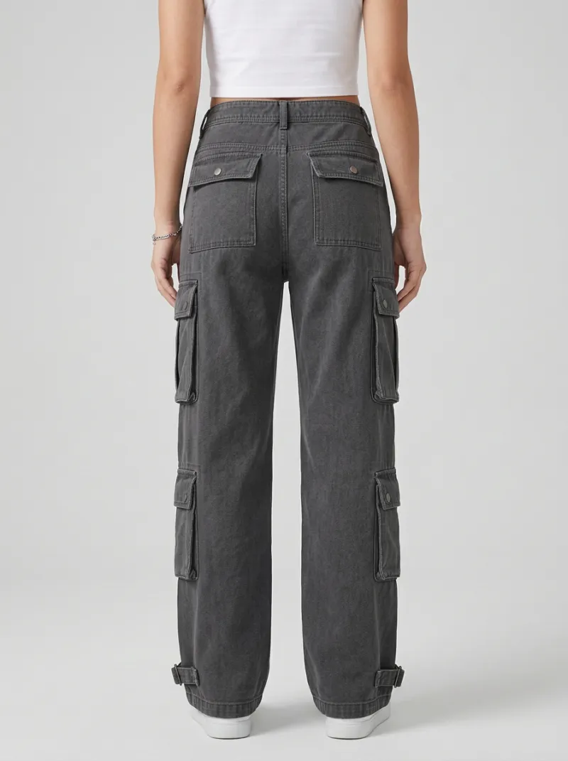 Lifestyle Multi Pocket Finish Women's Multi Pocket Cargo Pants