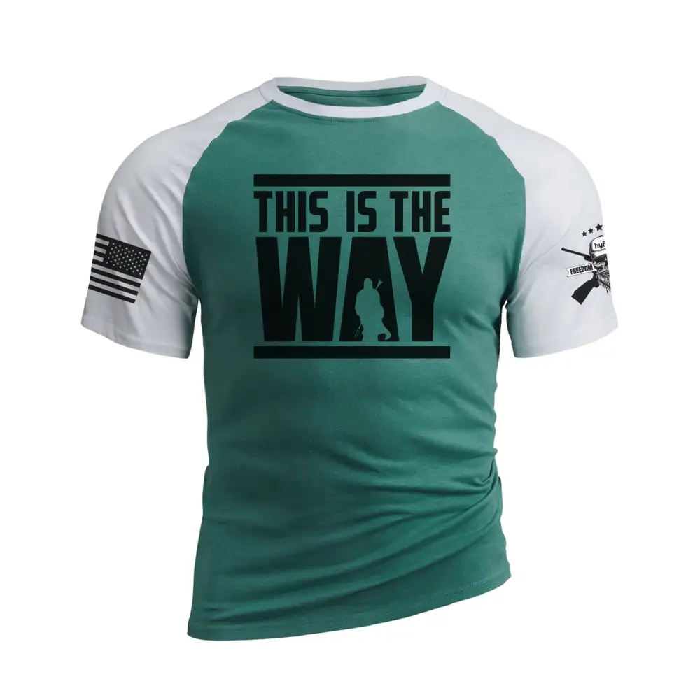 THIS IS THE WAY RAGLAN GRAPHIC TEE