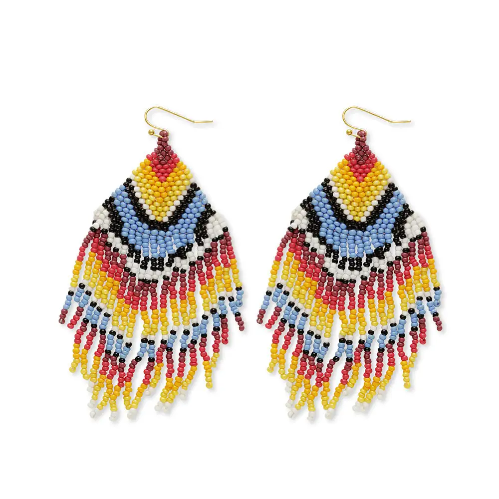 Balanced Framed Artful Statement Earrings