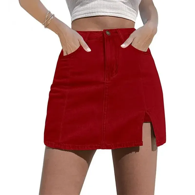 Women's Stretch Denim Skort