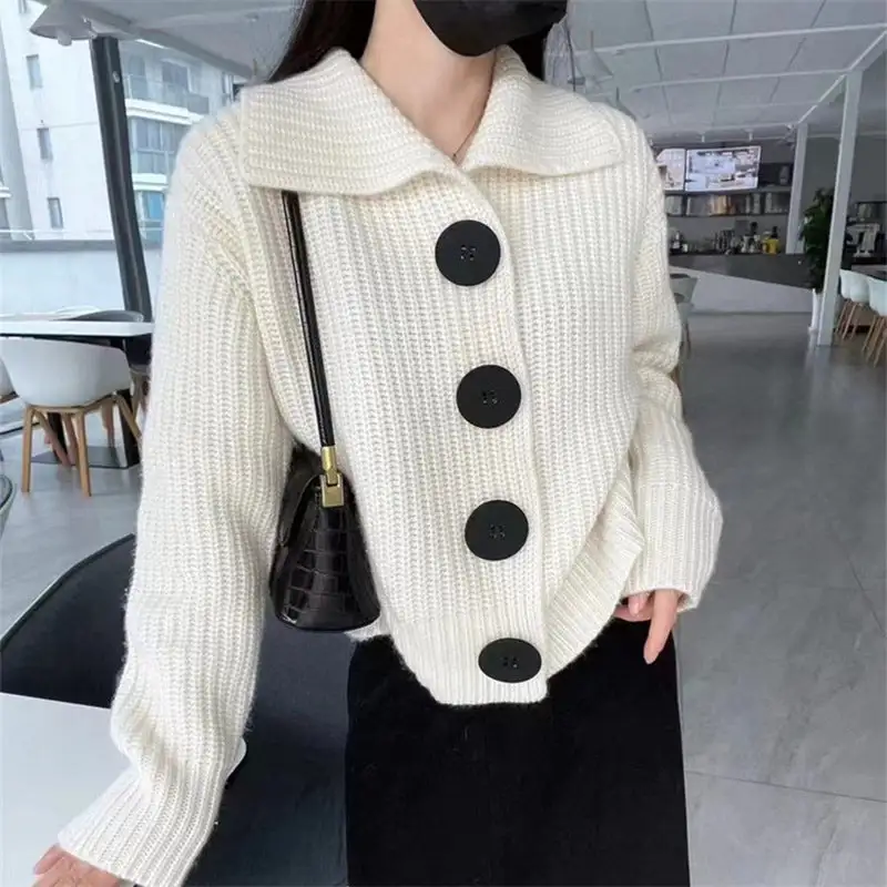 Super-Warm Knit Hybrid Cardigan-Coat