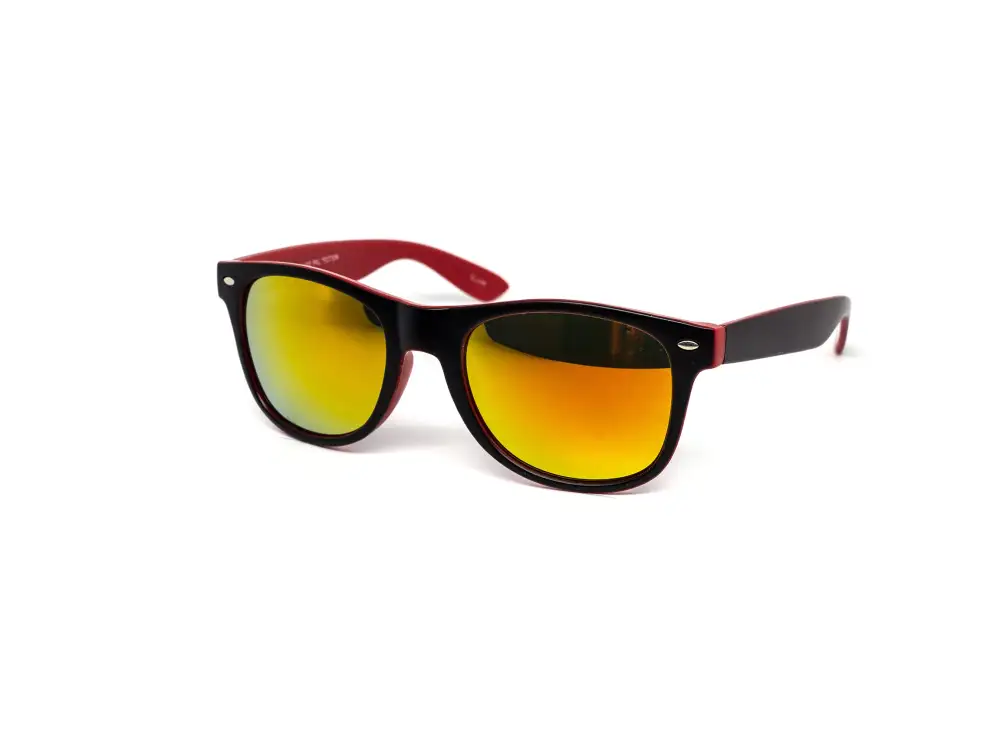 12-Pack Neon Retro Mirror Sunglasses