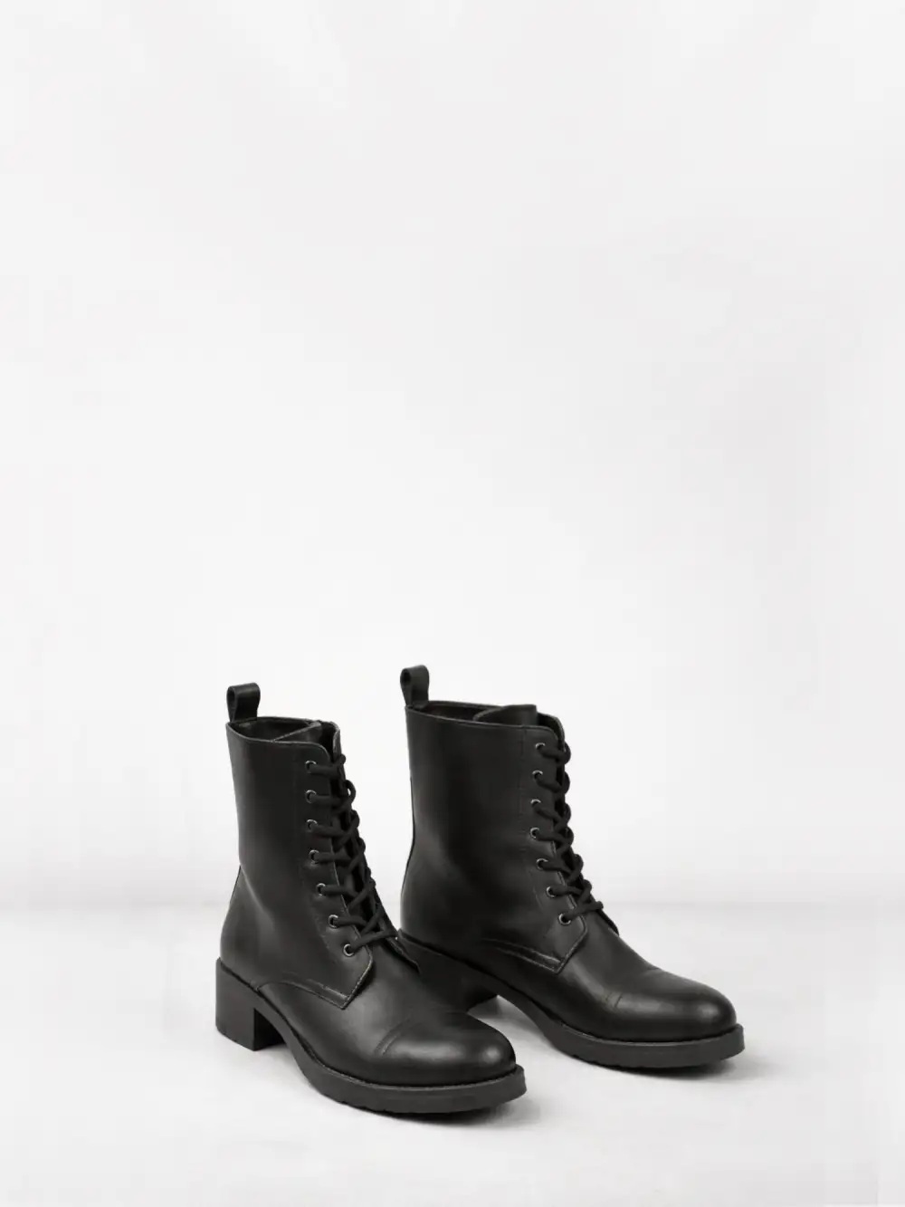 Women's Modern Utility Water Resistant Vegan Leather Everyday Boots