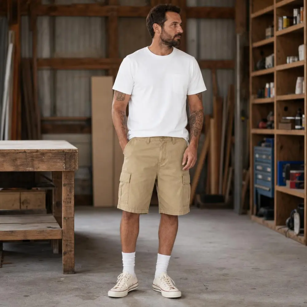 Men’s Relaxed Fit Cargo Shorts