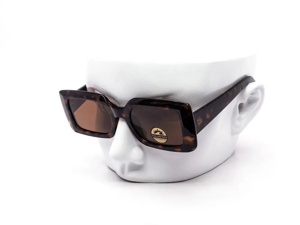 12-Pack Chunky Square Polarized Sunglasses