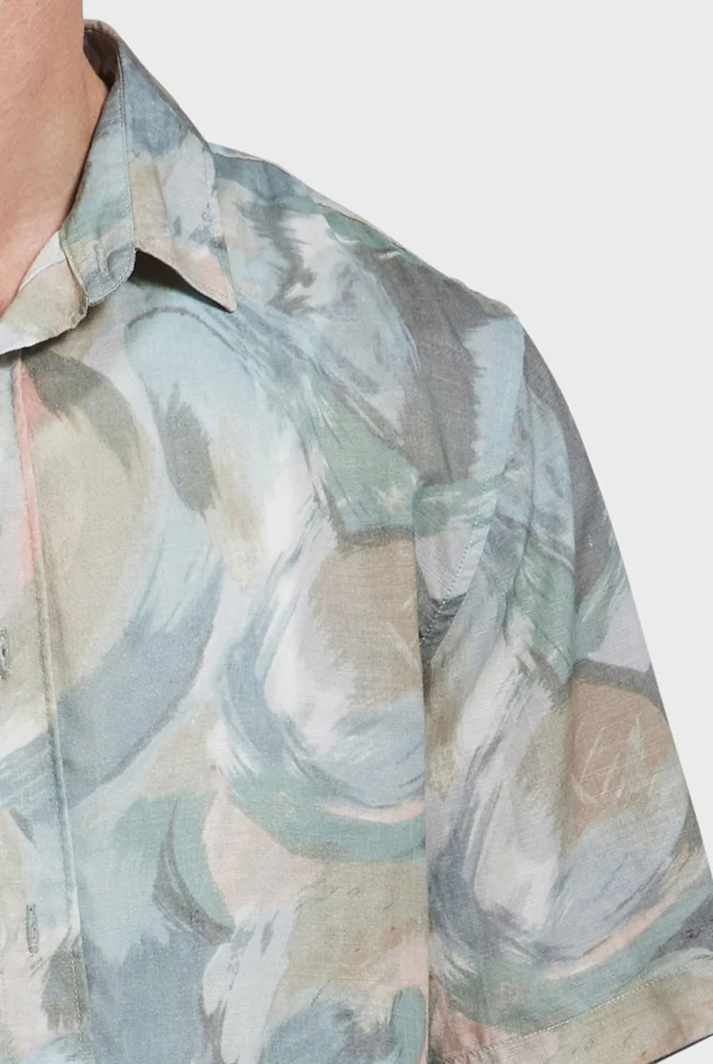 Floral Print Short Sleeve Shirt