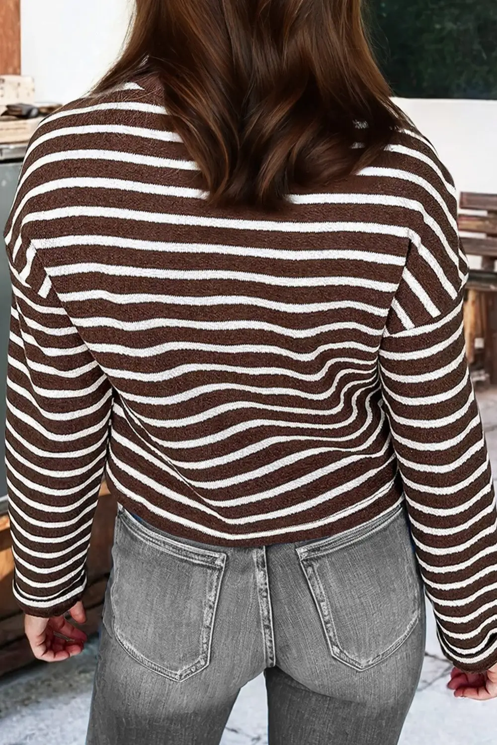 Striped Layered Long Sleeve Tee