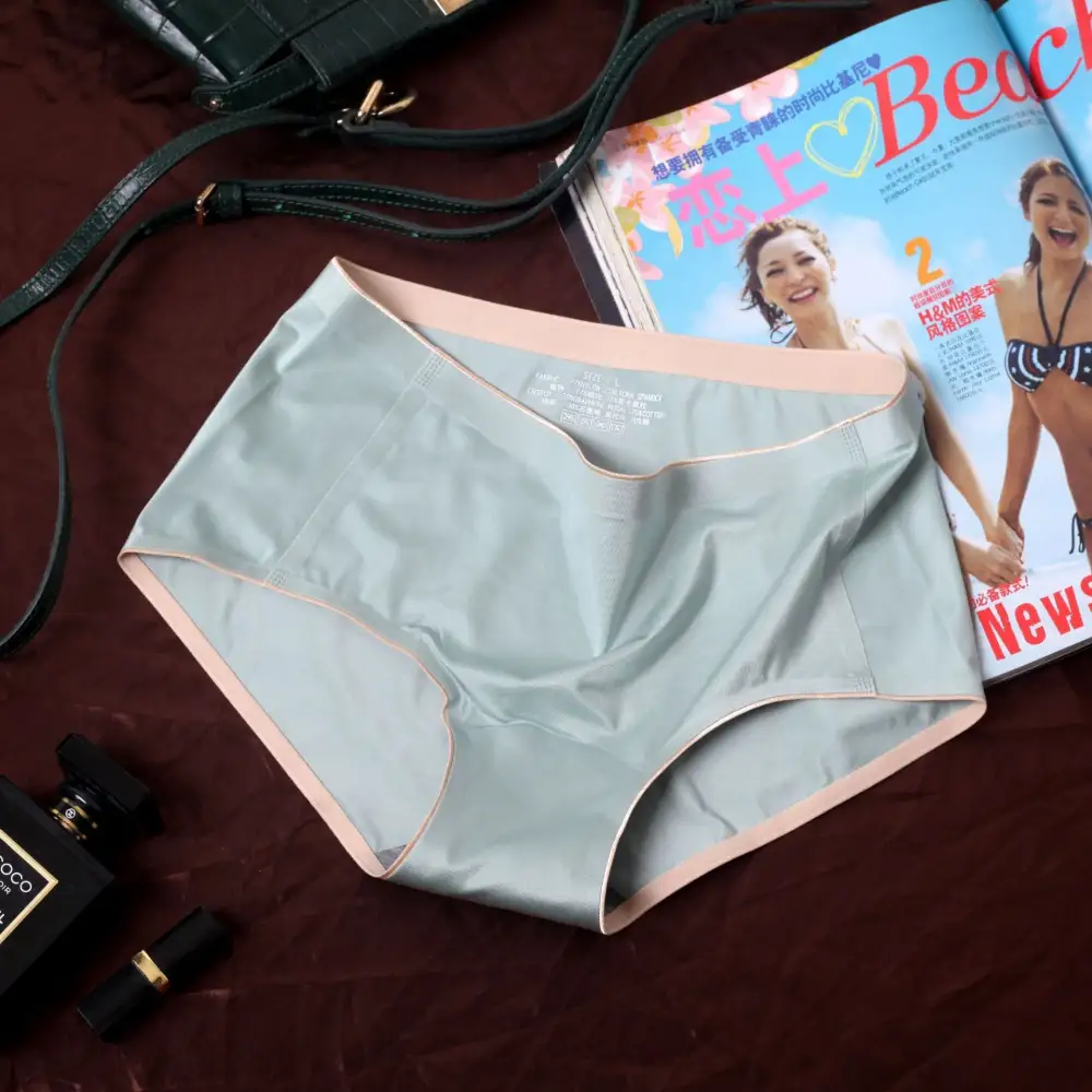 Antibacterial Modal Crotch Seamless Briefs
