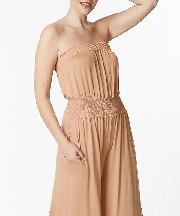 Ribbed Easy Pull On Romper